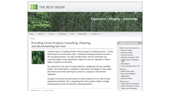 Desktop Screenshot of beckgroupconsulting.com